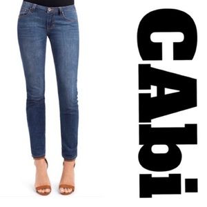 CAbi Jeans Ruby Skinny #750 Blue Denim Jeans Size 8